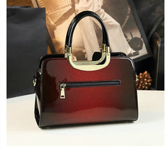 Fairy Flowers Hand Crossbody Bag with Everything Charm Wine Red
