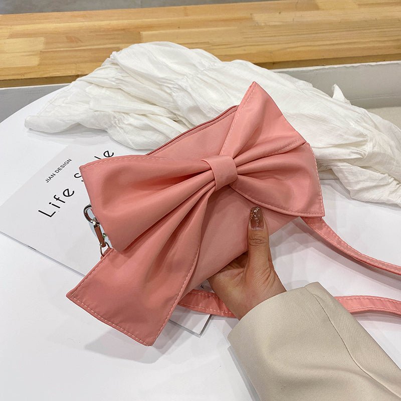 Fashion All - match Girl Single Shoulder Messenger Bag Women Pink