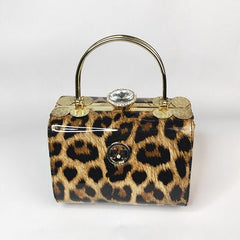 Fashion All - match Texture Middle - aged Ladies Leather Handbags Single Shoulder Bag Yellow