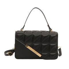 Fashion Rhombus Portable Crossbody Small Square Bag with Clutch Green