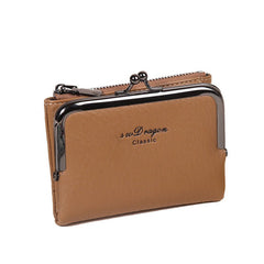 Fashion Simple Two - in - one Niche Certificate Card Holder Black