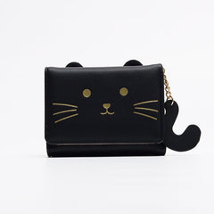 Fashionable Cartoon Coin Bag for Stylish Students Beige