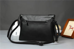 Fashionable rivet clutch Bag Black