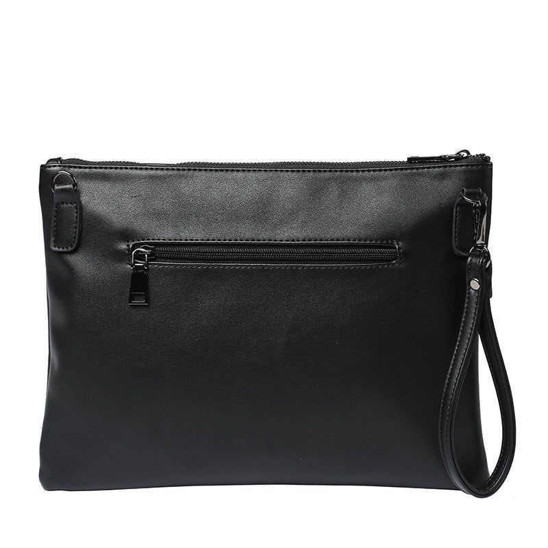 Fashionable rivet clutch Bag Black