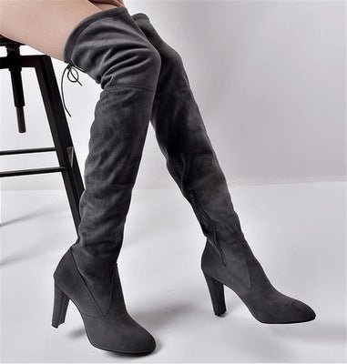 Fashionable Women's Boots – Stylish Footwear for Every Occasion Grey