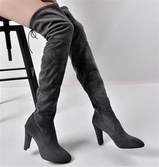 Fashionable Women's Boots – Stylish Footwear for Every Occasion Grey