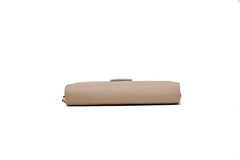 Folding Clutch Bag Large Capacity Purse Coffee