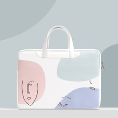 Girl's Cute Clutch Laptop Bag and Notebook Liner Blue