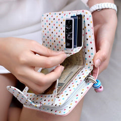 Girls Mini Coin Purse Clutch Cartoon Bag Black