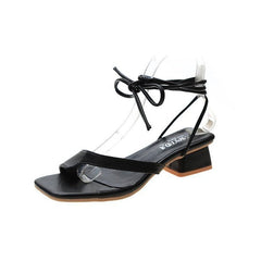 High heel strappy sandals Blue