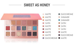 Honeyed Elegance Eyeshadow Palette - Sweet as Honey Delightful Glow default