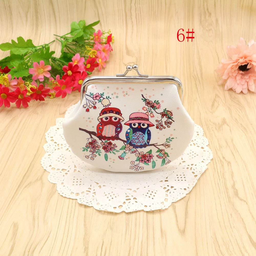 Hot Sale Cute Cartoon Coin Purse Ladies Clutch Bag Card Bag Coin Purse F