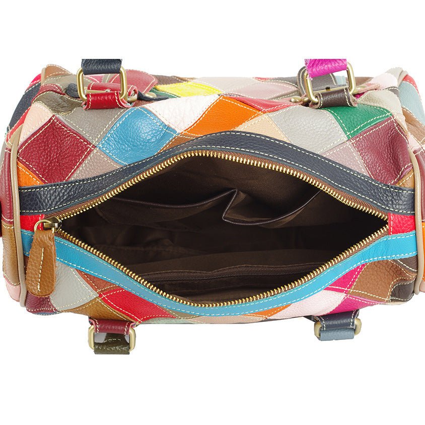 iPinee Cowhide Leather Clutch - High - Quality Designer Handbag Multicolor