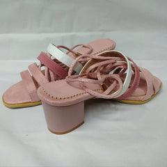 Ladies' High Heel Sandals – Elegant and Stylish Pink