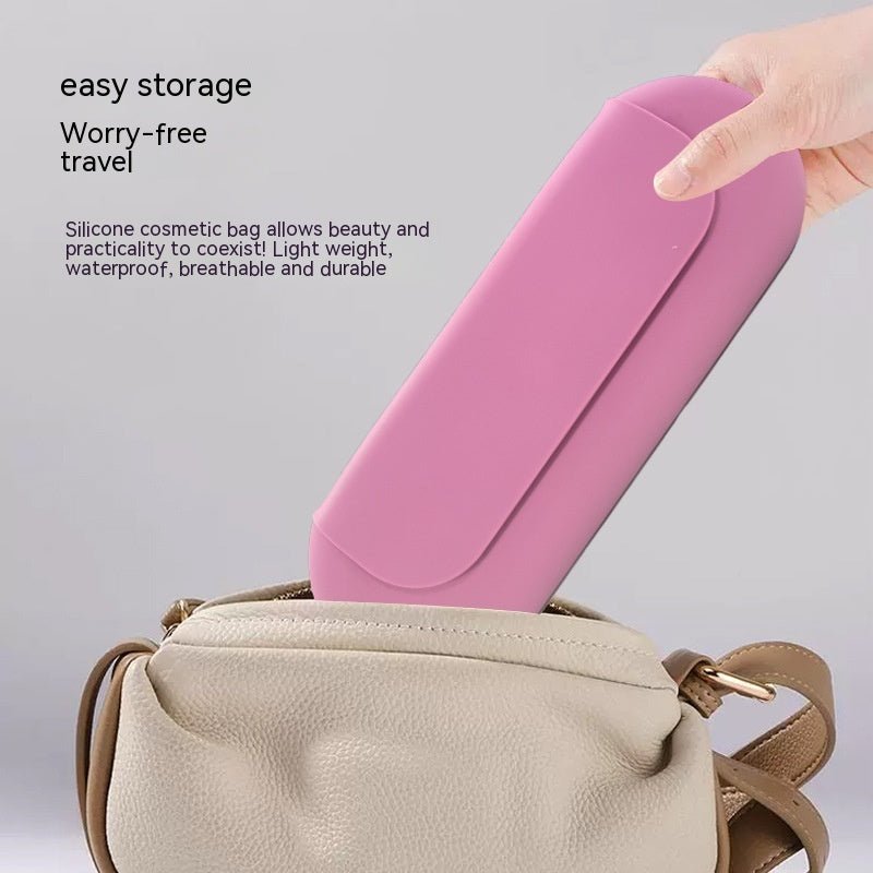 Ladies Stylish Large Capacity Waterproof Travel Companion Cosmetic Bag Blue