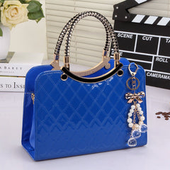 Lingge Clutch Shoulder Bag for Women 67 blue