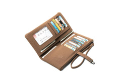 Long Female Wallet Simple Clutch Green