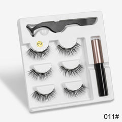 Magnetic Eyelashes Kit: Reusable Magnetic False Eyelashes Set 011