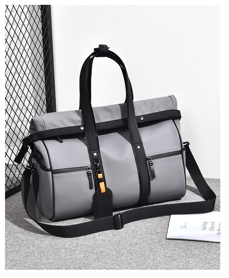 Men and Women's Dry Wet Separation Travel Bag 8611 Classic Black
