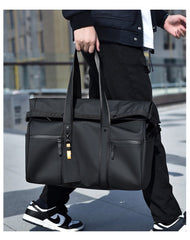 Men and Women's Dry Wet Separation Travel Bag 8611 Classic Black