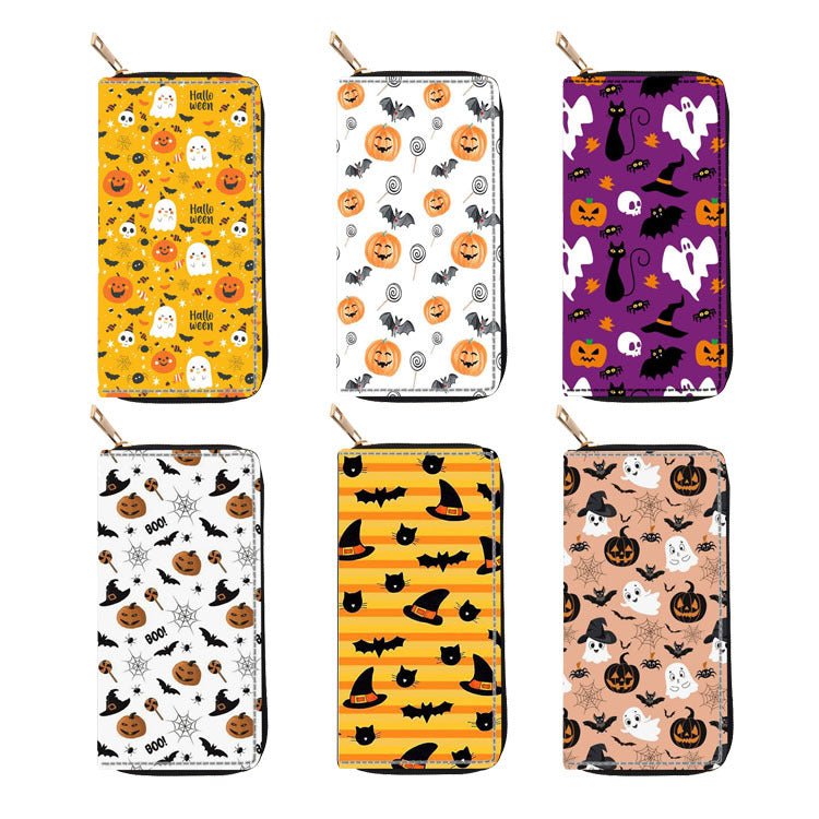 Men's And Women's Fashion PU Long Zip Wallet DX1990A