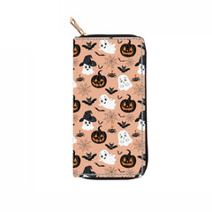 Men's And Women's Fashion PU Long Zip Wallet DX1990D