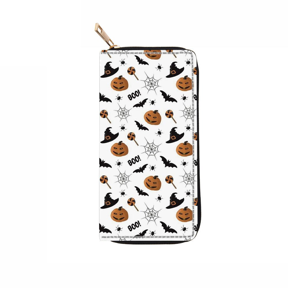 Men's And Women's Fashion PU Long Zip Wallet DX1990B