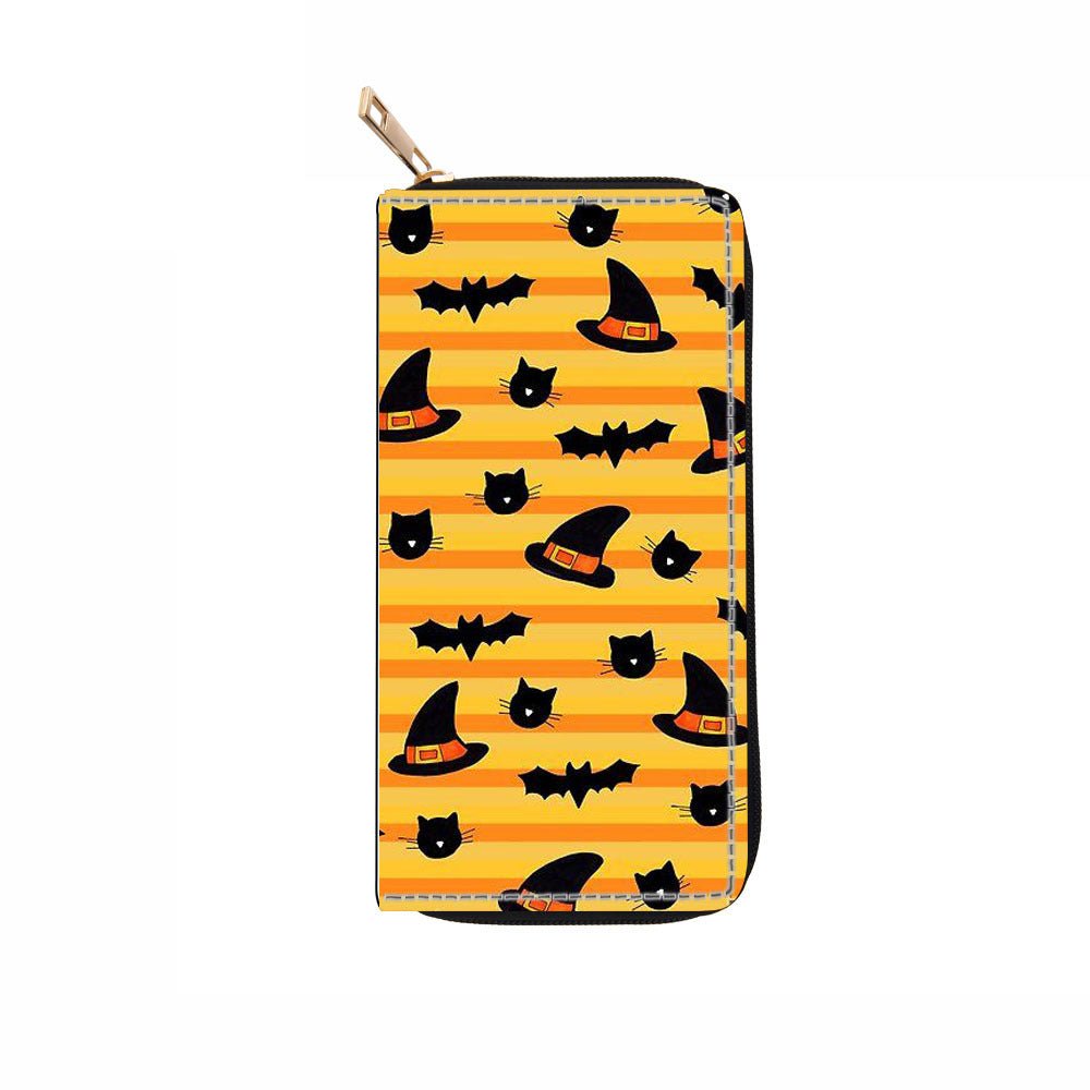Men's And Women's Fashion PU Long Zip Wallet DX1990A