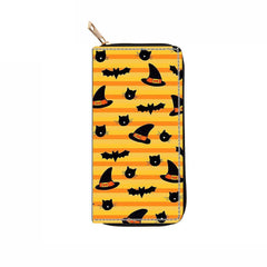 Men's And Women's Fashion PU Long Zip Wallet DX1990A