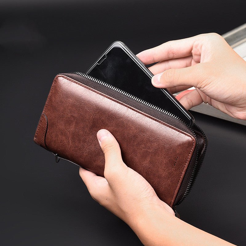 Men's Fashion Out Casual Clutch Bag 2007Black