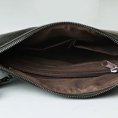 Men's Skull Clutch Black
