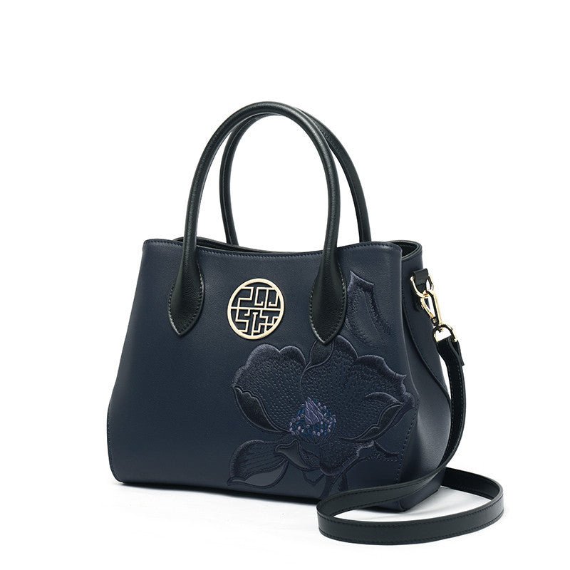 Mother’s Day Clutch Tote Bag - Perfect Birthday Gift for Mom Blue