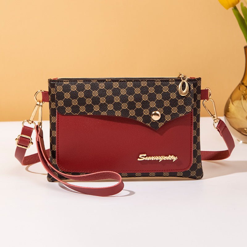 Multifunctional Clutch Bag Red