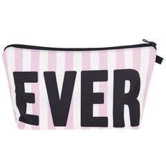 Multifunctional Letter Print Cosmetic Clutch Bag for Women Hzb831