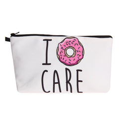 Multifunctional Letter Print Cosmetic Clutch Bag for Women Hzb834