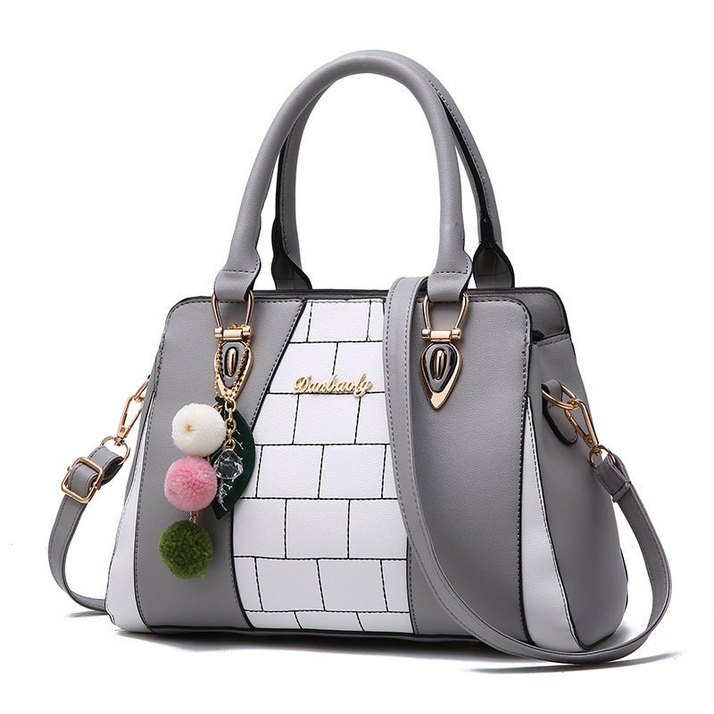 New Fashion Trend Clutch - Large Casual Shoulder Bag for Women Gray