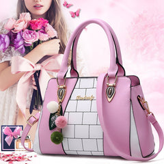 New Fashion Trend Clutch - Large Casual Shoulder Bag for Women Pink