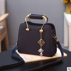 New Korean Clutch & Shoulder Bag for Women Navy blue