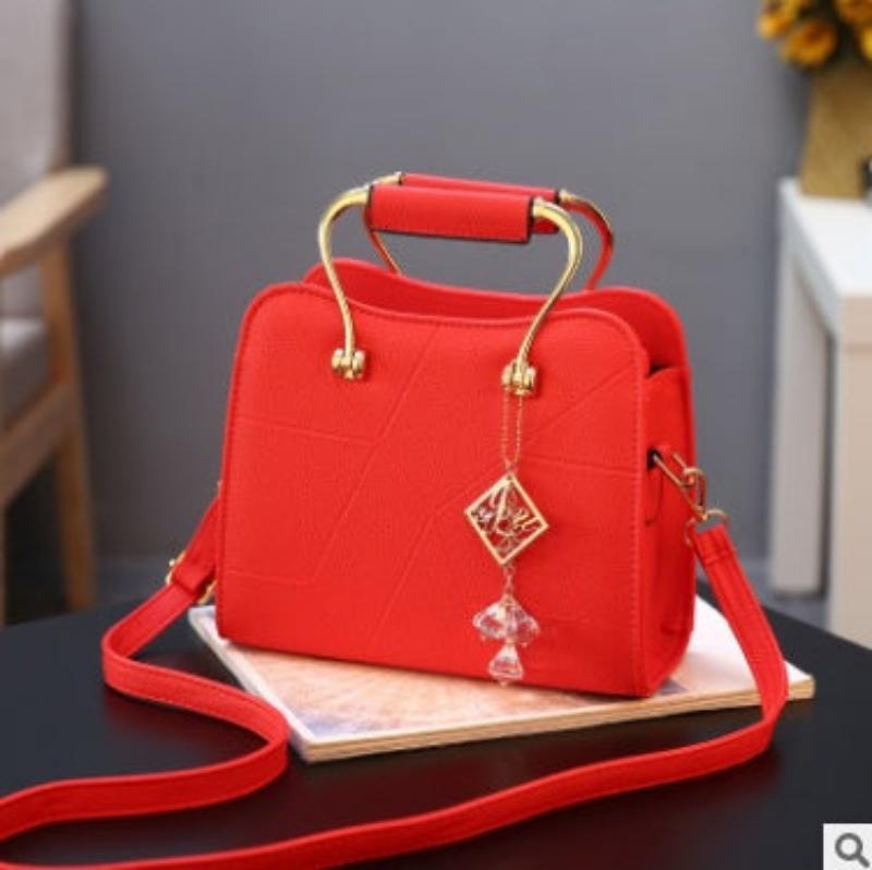 New Korean Clutch & Shoulder Bag for Women Red