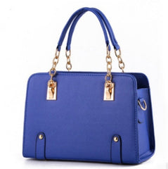 New Tide Clutch - Summer Fashion Handbag with Chain Crossbody Strap Navy blue