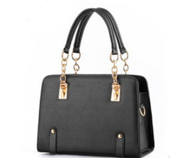 New Tide Clutch - Summer Fashion Handbag with Chain Crossbody Strap Black