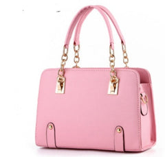 New Tide Clutch - Summer Fashion Handbag with Chain Crossbody Strap Pink
