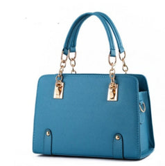 New Tide Clutch - Summer Fashion Handbag with Chain Crossbody Strap Blue