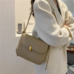 Retro Casual Shoulder Bag for Women's Fashion White