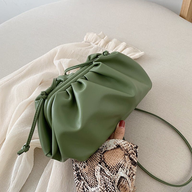 Shoulder crossbody clutch Green