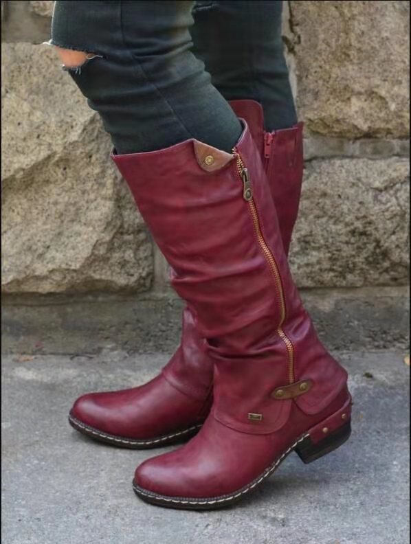 Stylish and Comfortable Women’s Boots for Every Occasion Red