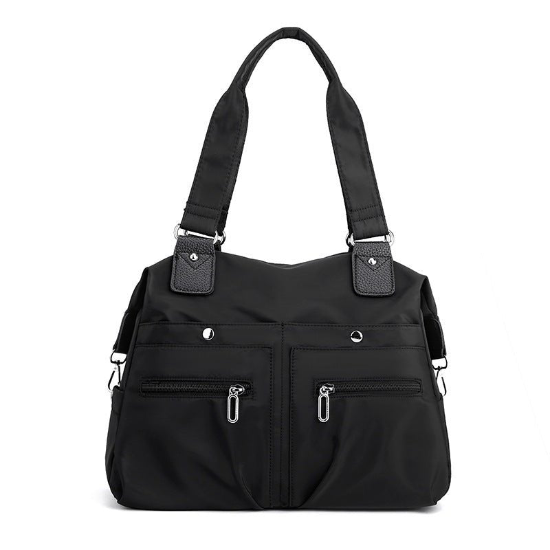 Stylish Clutch for Shopping and Travel Essentials Black