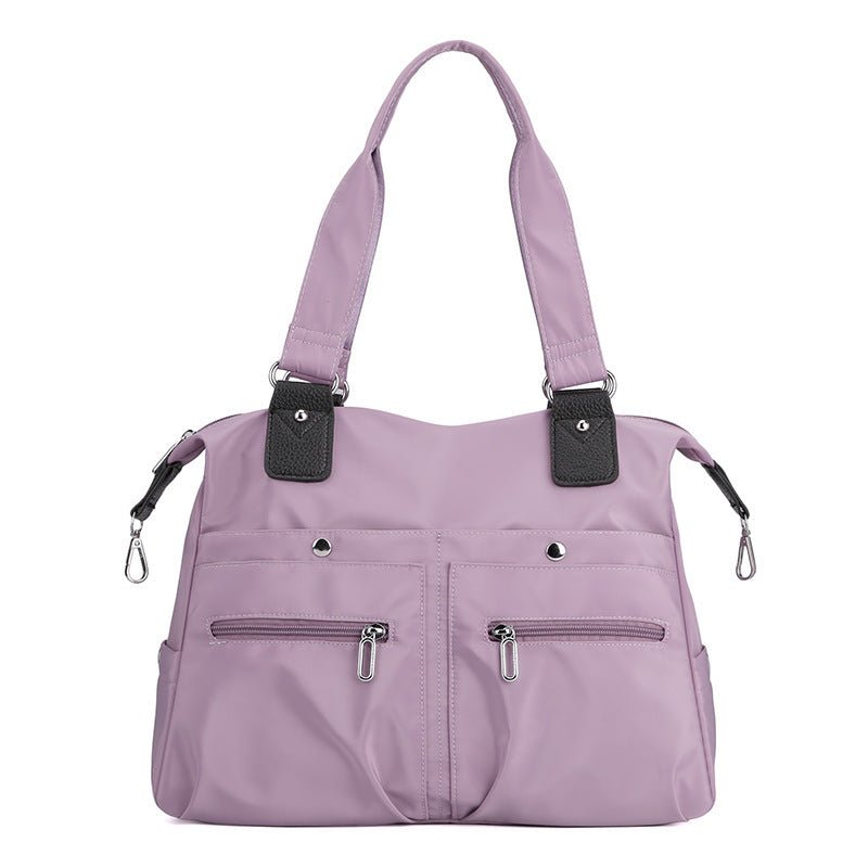 Stylish Clutch for Shopping and Travel Essentials Purple
