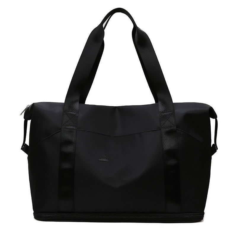 Stylish Portable Travel Bag with Generous Capacity for Short - Haul Adventures Black