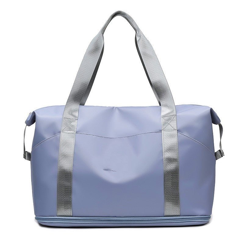 Stylish Portable Travel Bag with Generous Capacity for Short - Haul Adventures Blue